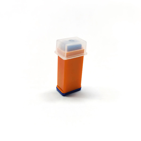 lancette indolori arancio della lancetta di sicurezza attivate pressione 21G di 2.2mm per diabete